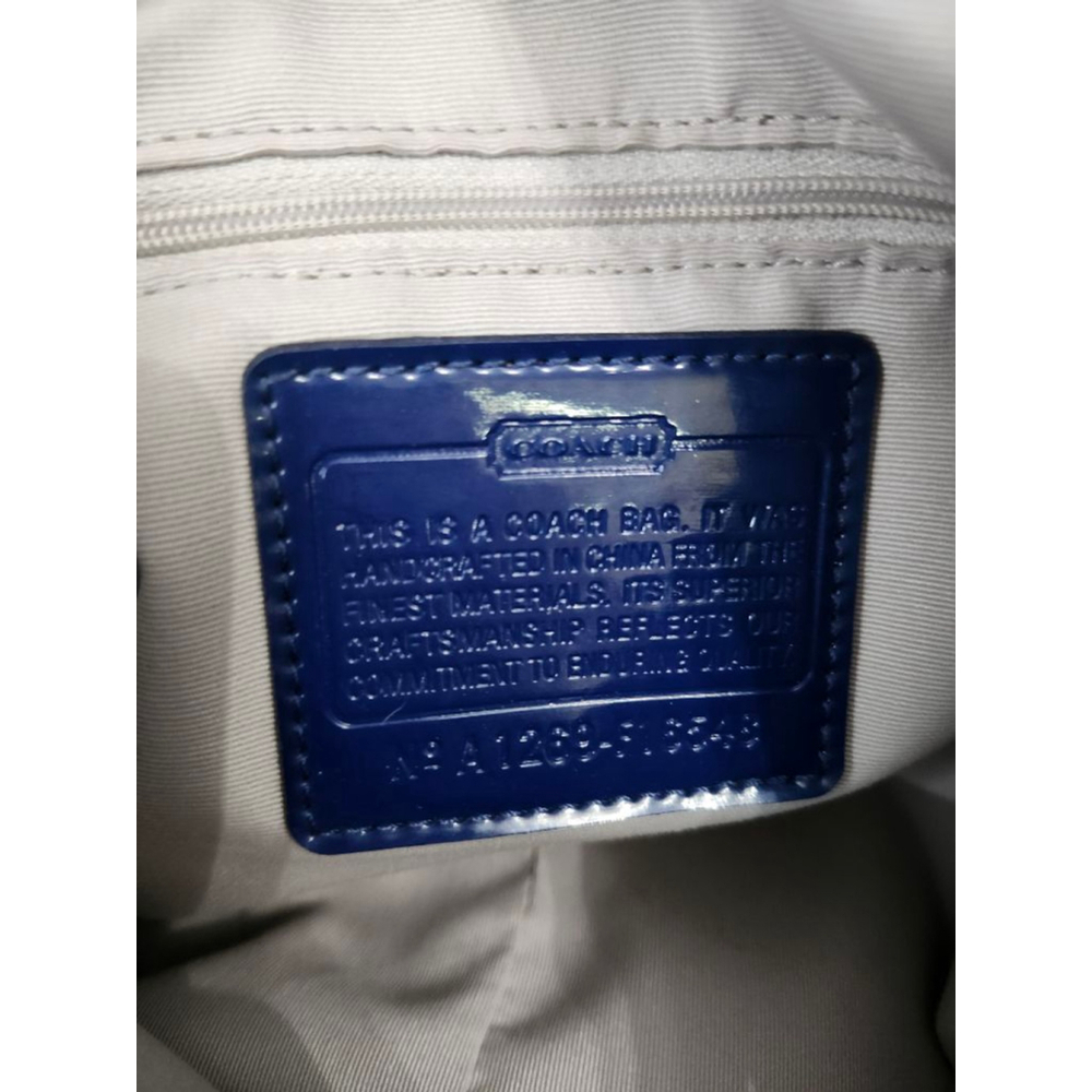 Coach Blue Signature C Canvas Backpack One Size - Picture 9 of 12
